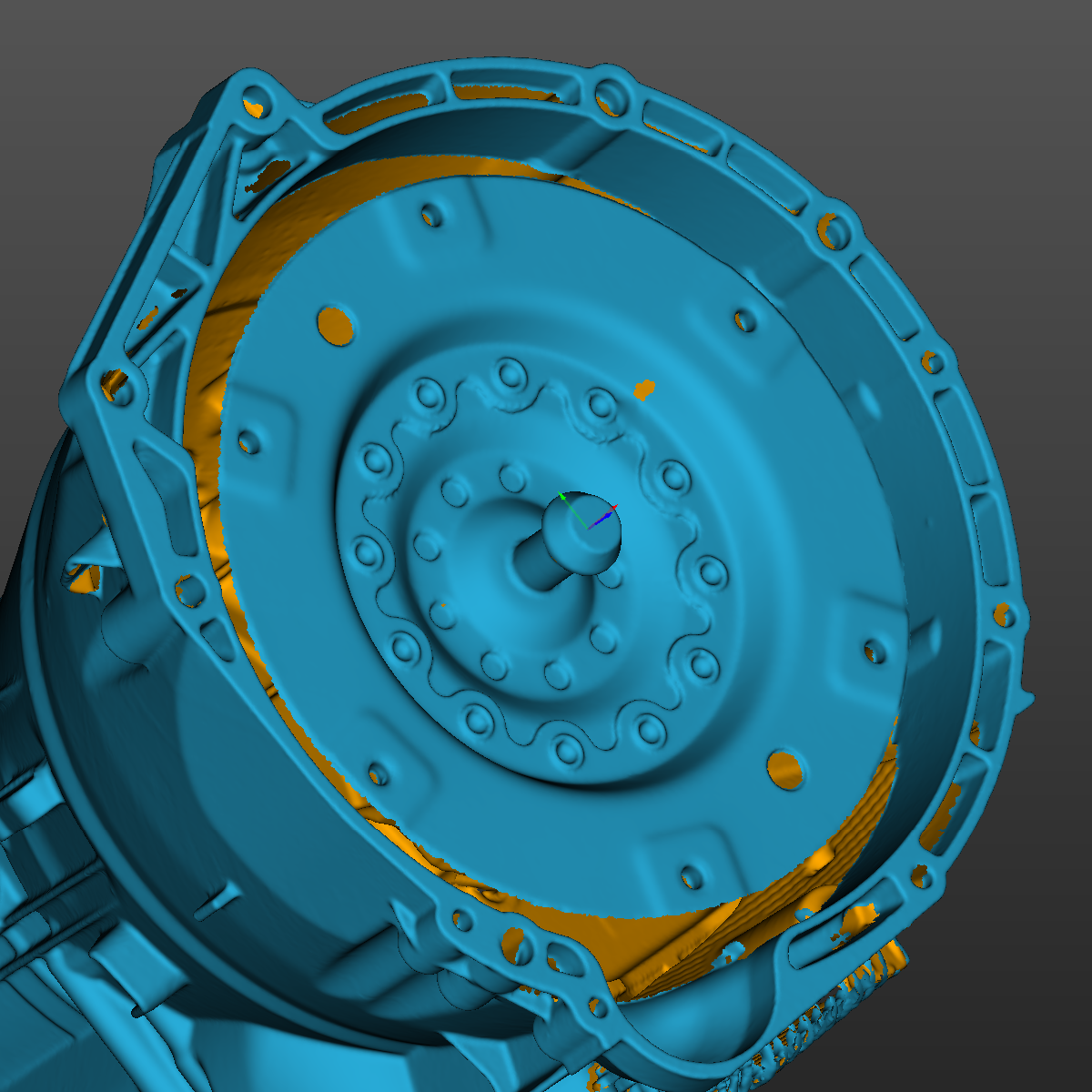 BMW G30 540i ZF 8HP50 Automatic Transmission 3D Scan STL