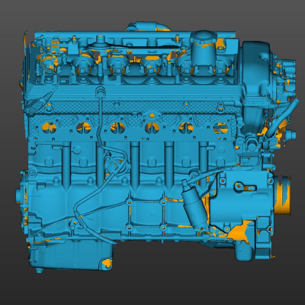 BMW E46 M3 S54 engine 3D Scan STL