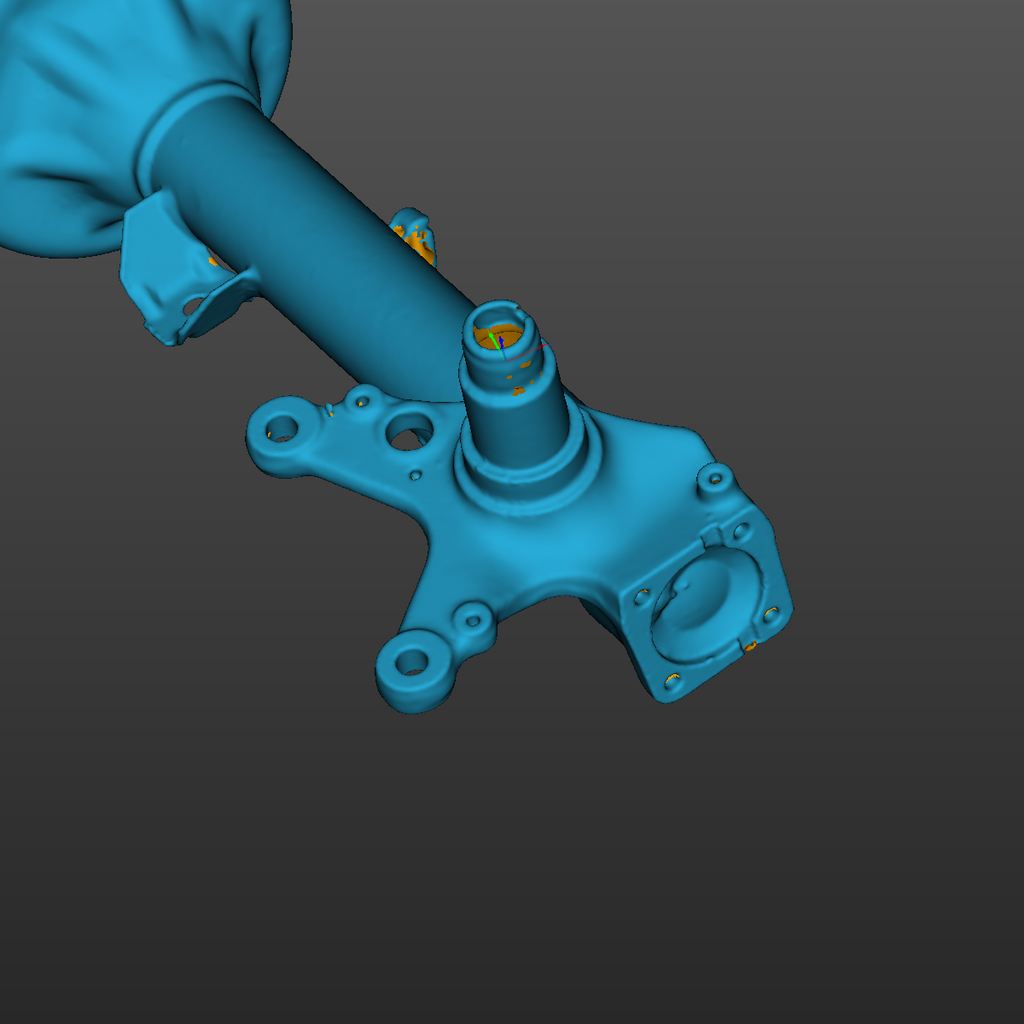 Bmw e30 M3 Front RH Knuckle 3D Scan STL