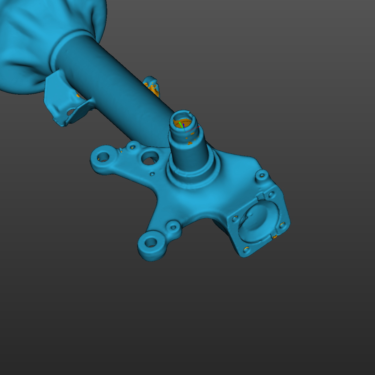 Bmw e30 M3 Front RH Knuckle 3D Scan STL