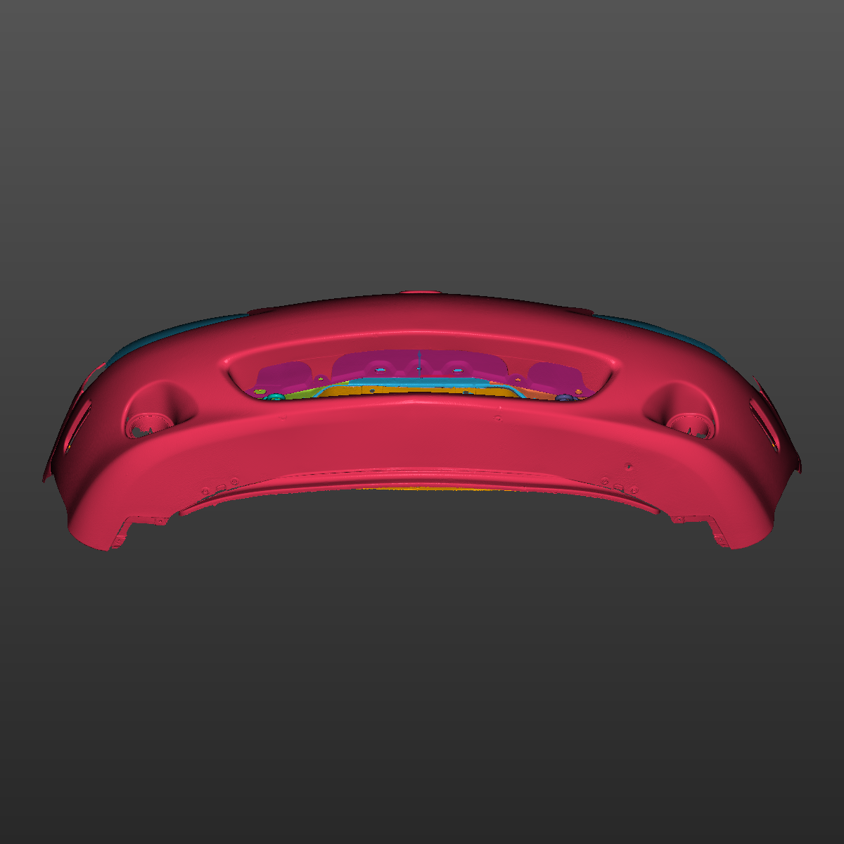 Mazda MX-5 Miata NB Front Bumper Assembly 3D Scan STL