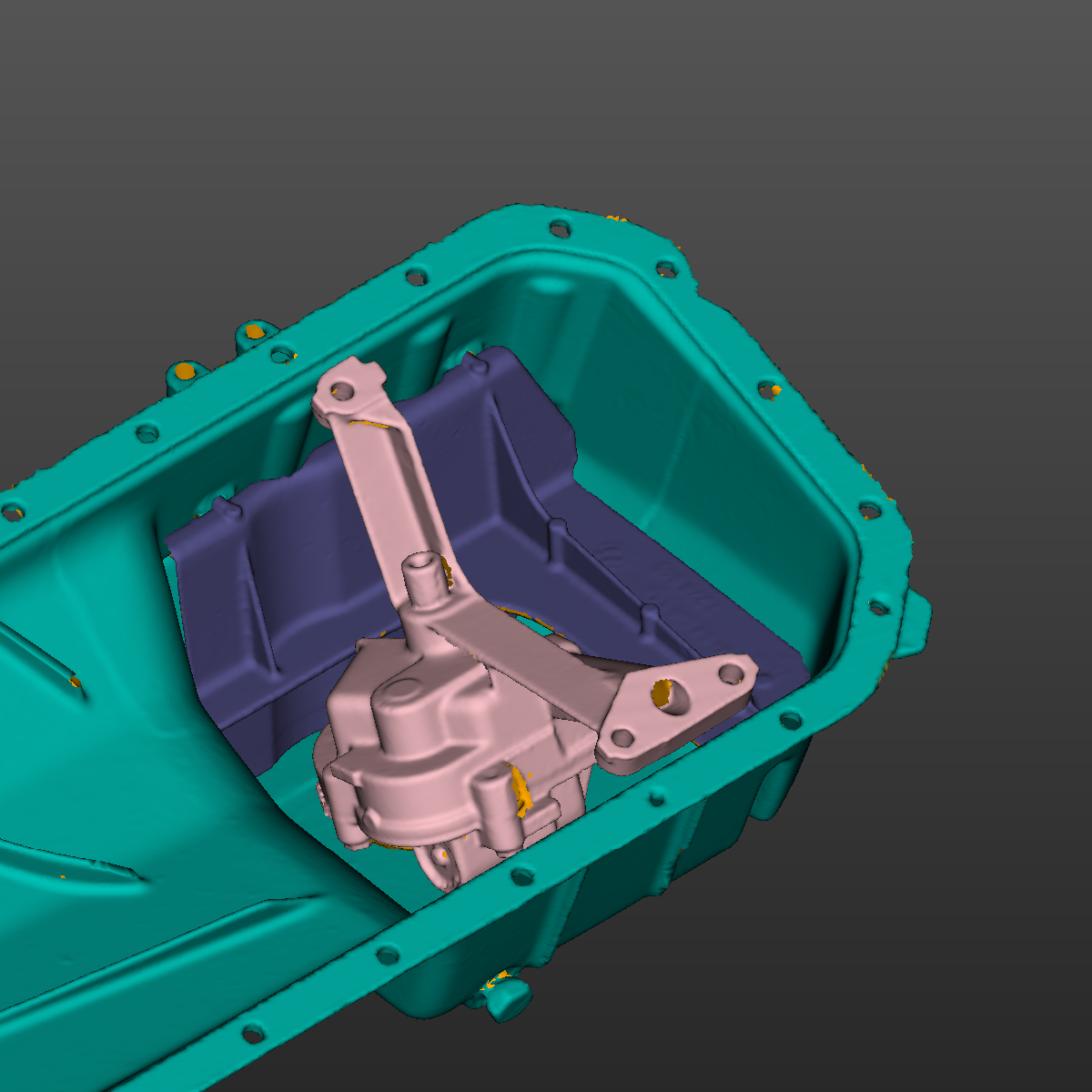 BMW E30(M20) Powertrain assembly 3D Scan STL
