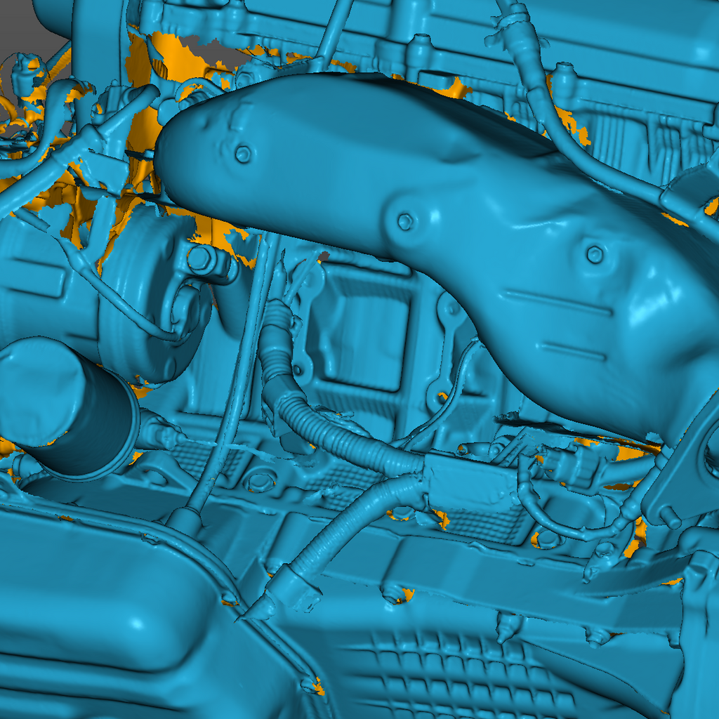 Lexus LS400 1UZ-FE Powertrain 3D Scan STL