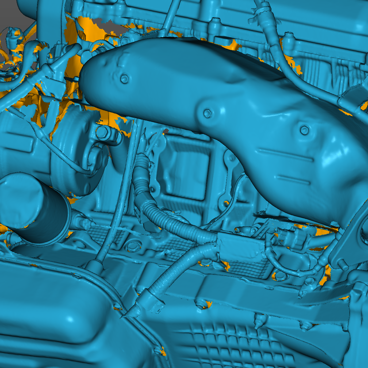 Lexus LS400 1UZ-FE Powertrain 3D Scan STL