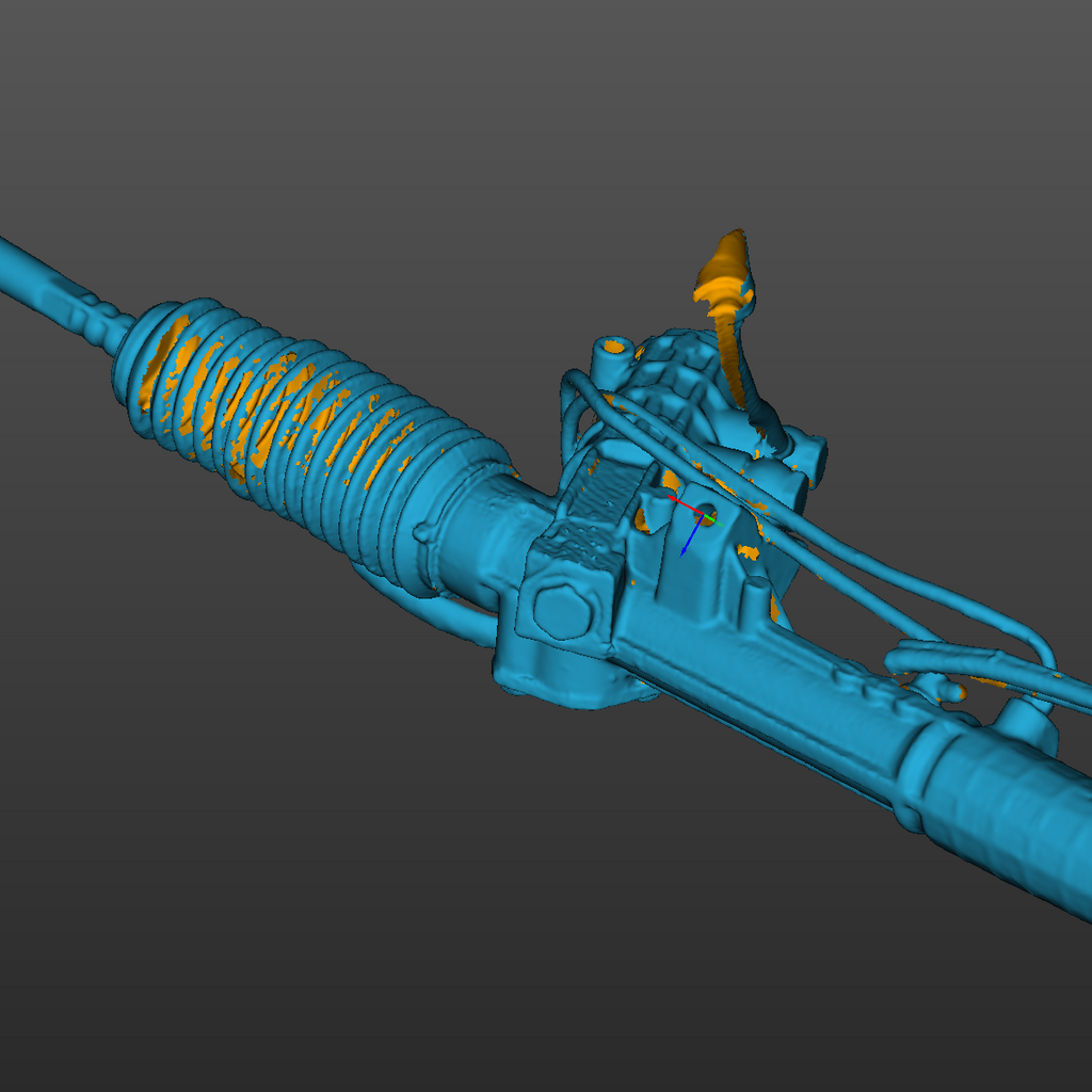 BMW e30 Steering Rack 3D Scan STL