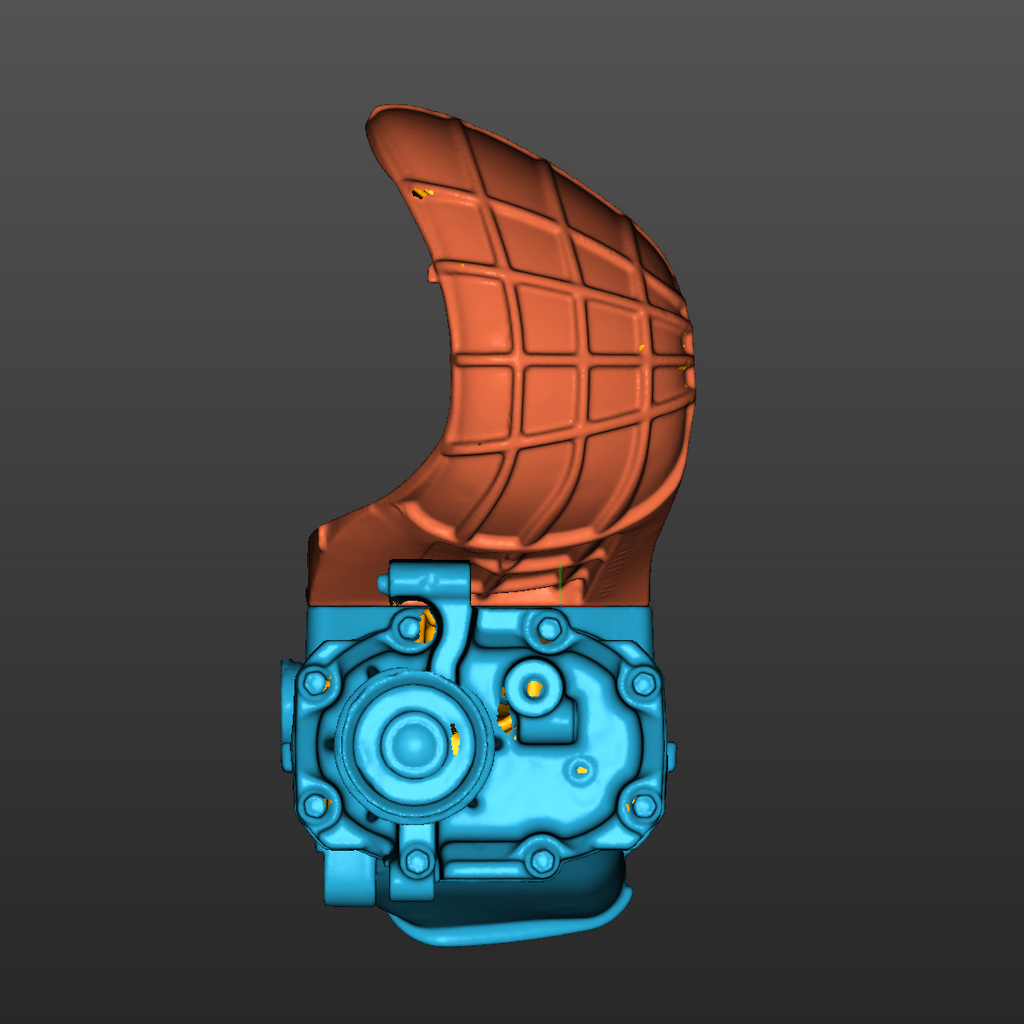 Mini Cooper S R53 Supercharger 3D Scan STL