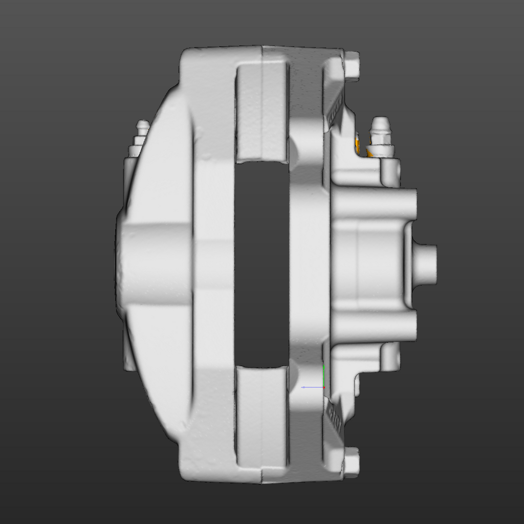 Nissan 370z Rear LH Brake Caliper 3D Scan STL