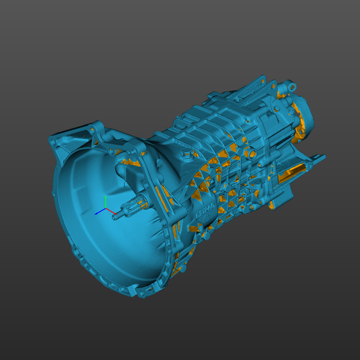 Bmw E30(M42) Getrag 240 Transmission 3D Scan STL