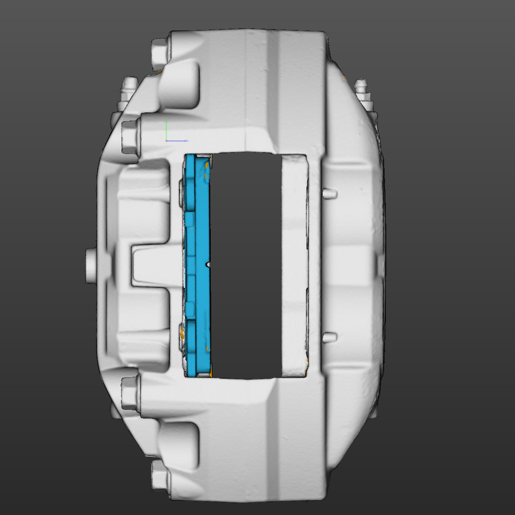 Nissan 370z Front LH Brake Caliper 3D Scan STL