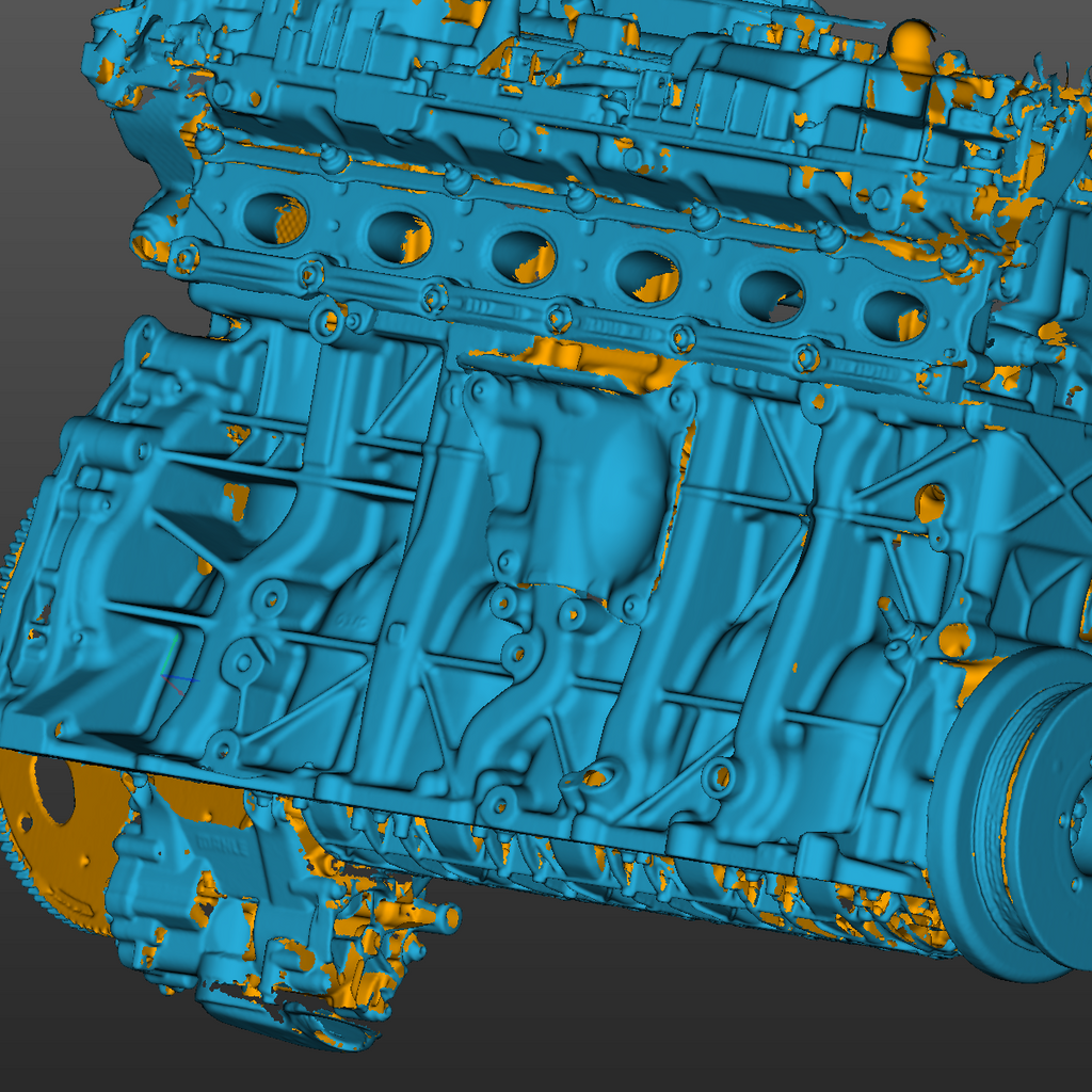 BMW G30 540i B58 Engine 3D Scan STL