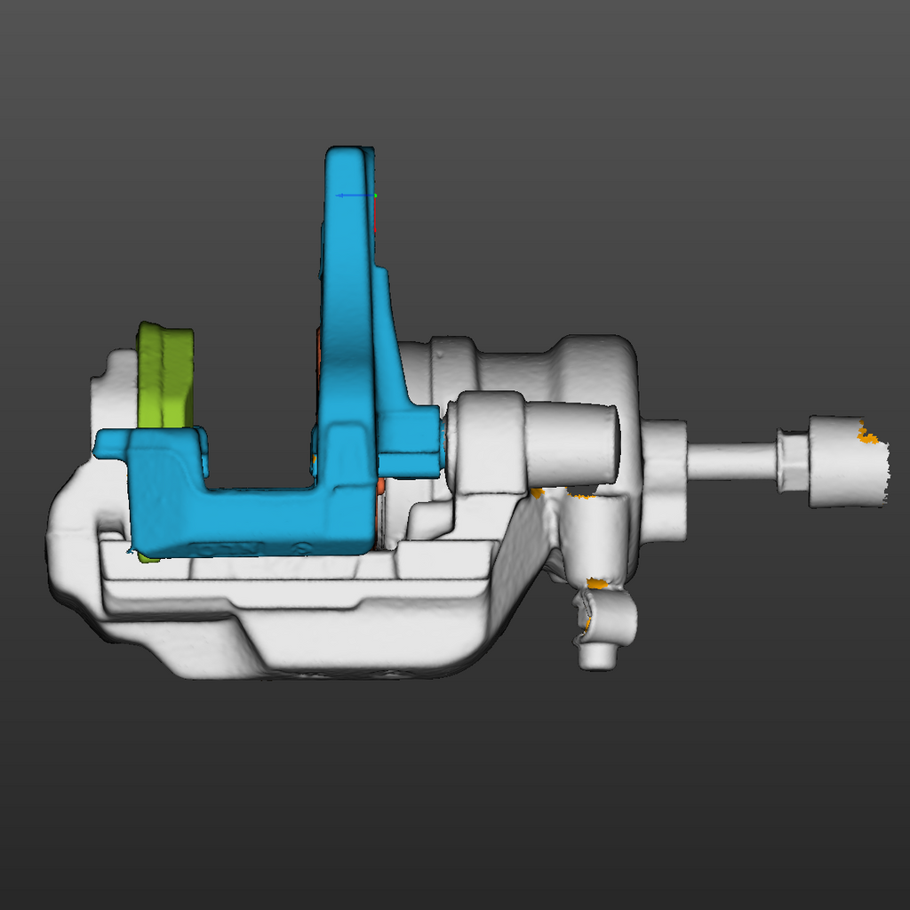 BMW E92 335i Rear RH brake caliper 3D Scan STL