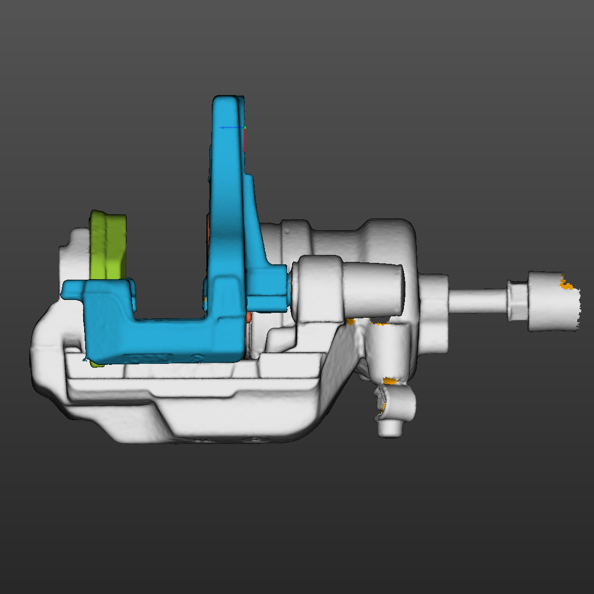 BMW E92 335i Rear RH brake caliper 3D Scan STL