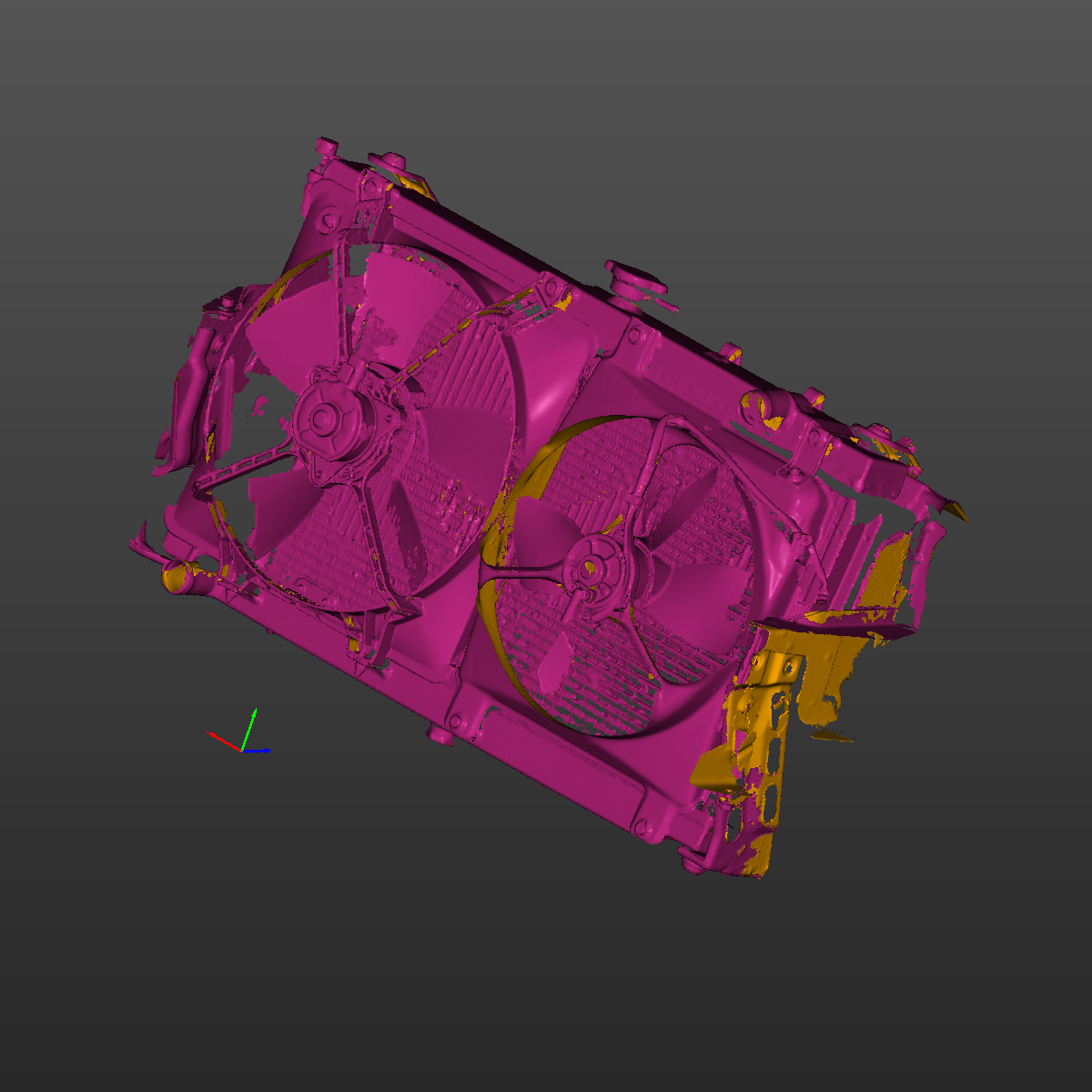 Mazda MX-5 Miata NB engine bay 3D Scan STL