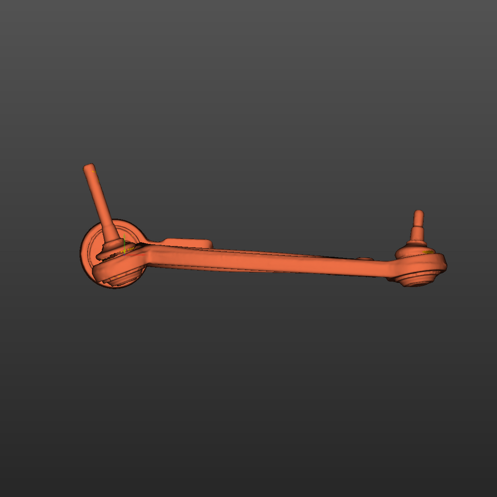 BMW E30 front lower control arms 3D Scan STL