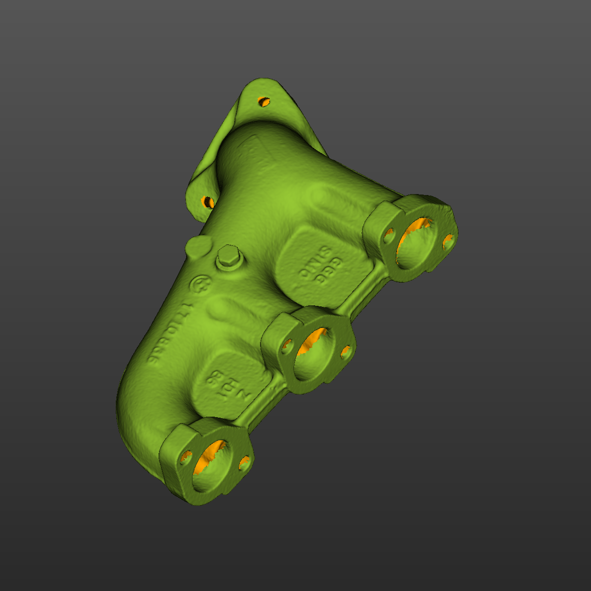 BMW E30(M20) Powertrain assembly 3D Scan STL