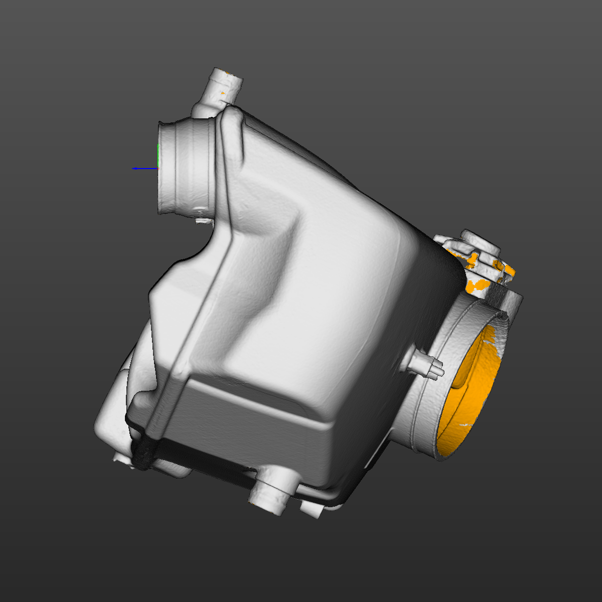 BMW E46 M3 S54 intake manifold 3D Scan STL