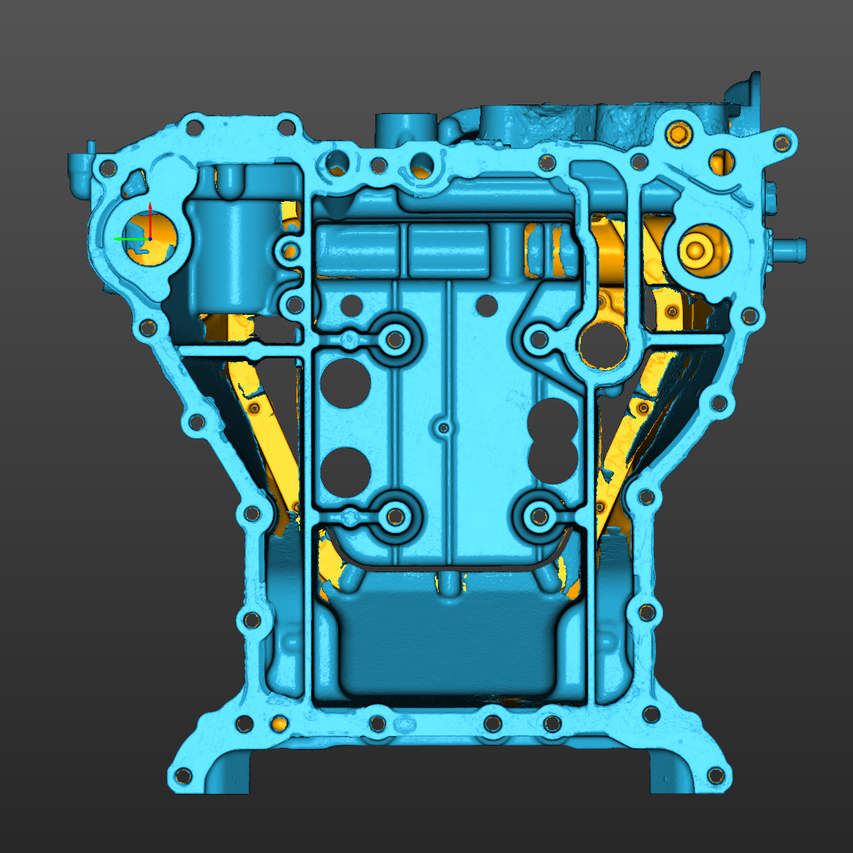 Subaru Legacy (EZ30R) Oil Pan 3D Scan STL