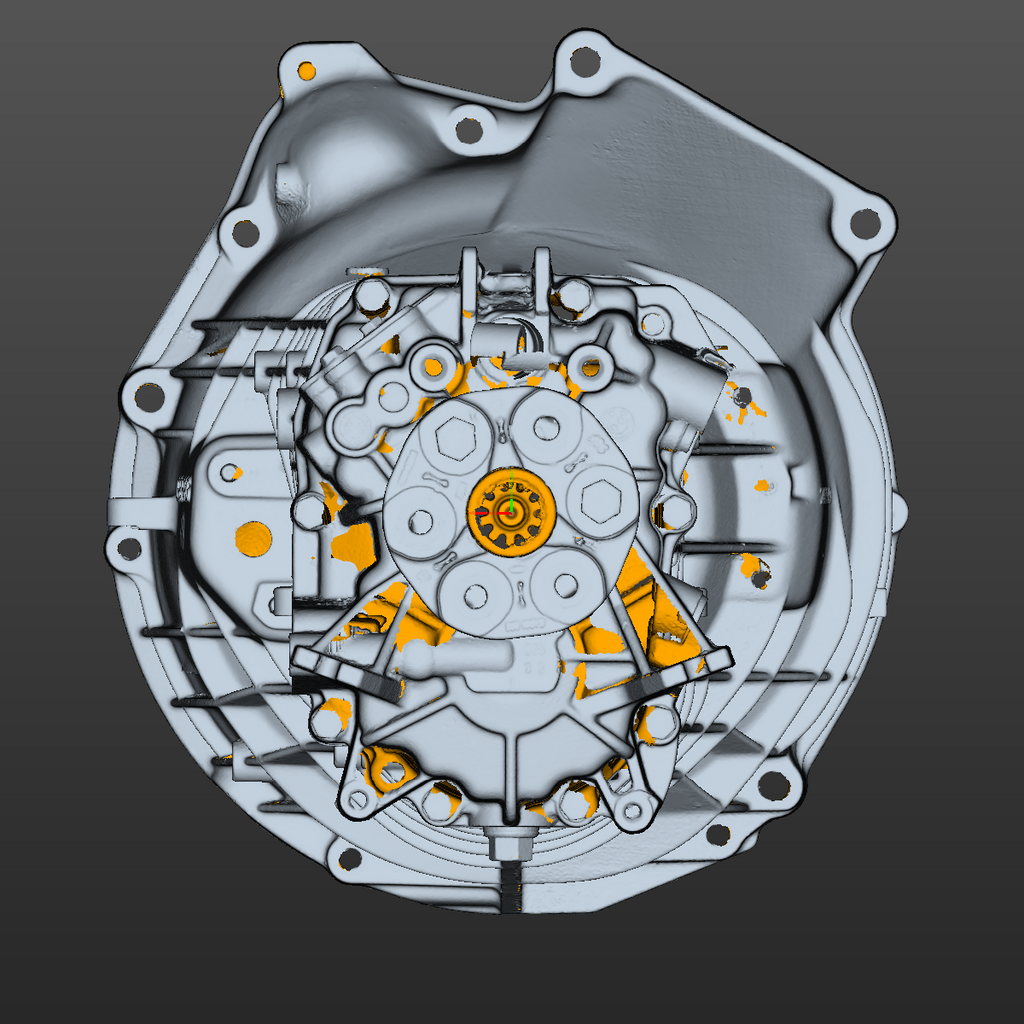 BMW E30 M42 powertrain assembly 3D Scan STL