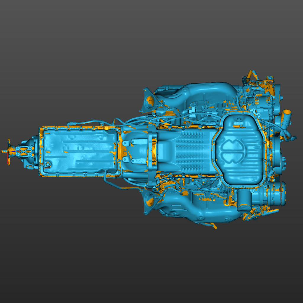 Lexus LS400 1UZ-FE Powertrain 3D Scan STL