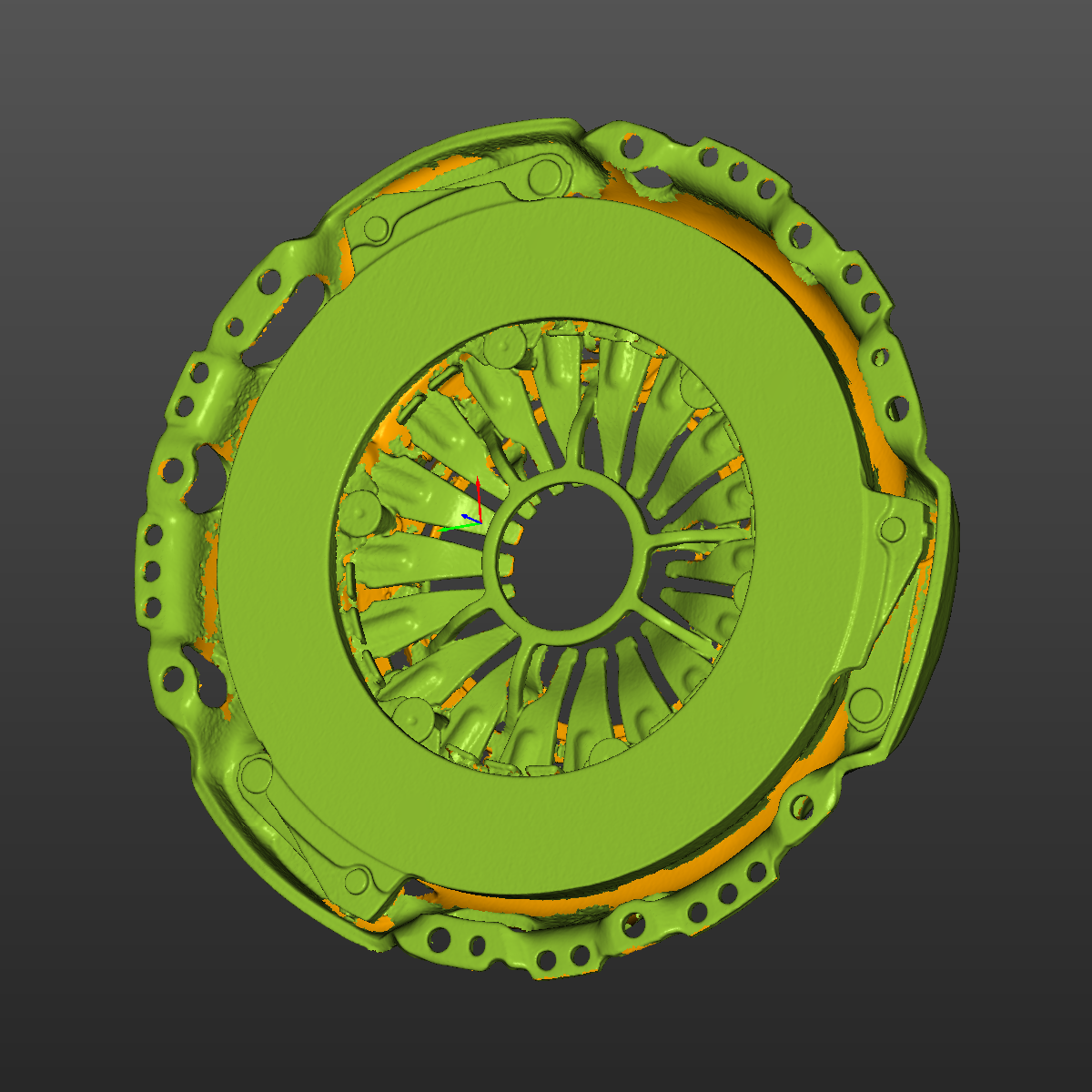 Nissan 350z Clutch Assembly 3D Scan STL