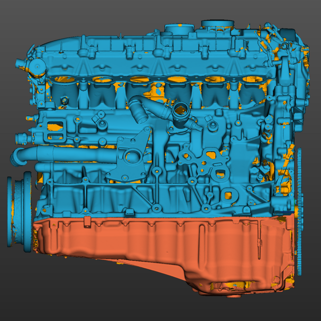 BMW G30 540i B58 Engine 3D Scan STL