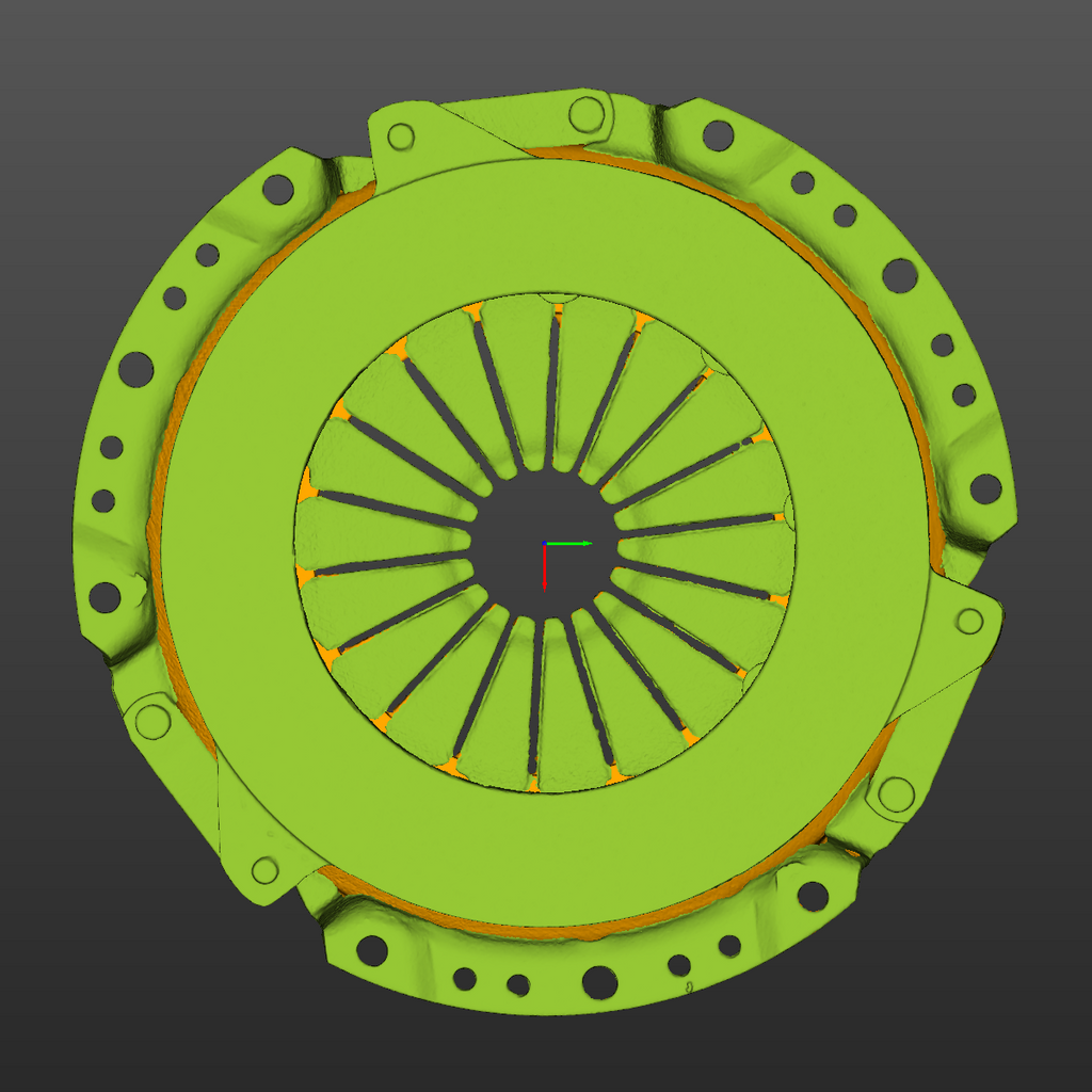 BMW E30(M42) clutch assembly 3D Scan STL