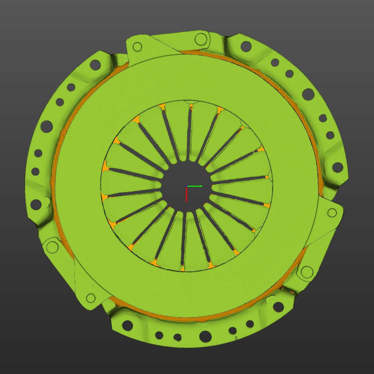 BMW E30(M42) clutch assembly 3D Scan STL