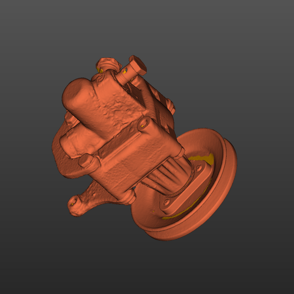 BMW E30 M42 powertrain assembly 3D Scan STL