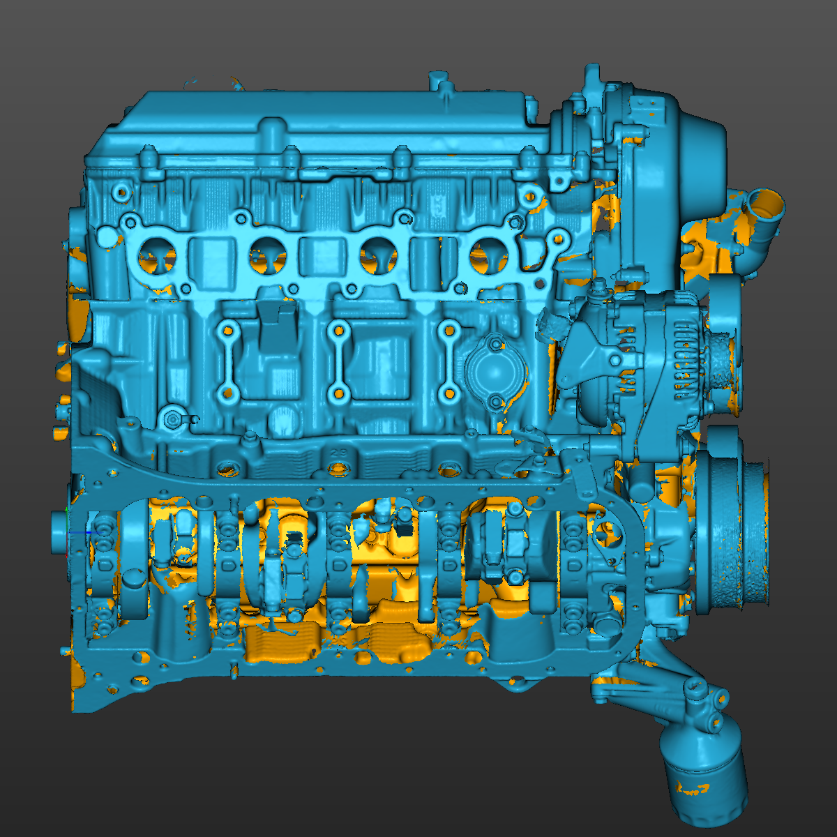 Lexus LS430 3UZ-FE VV-TI Engine 3D Scan STL
