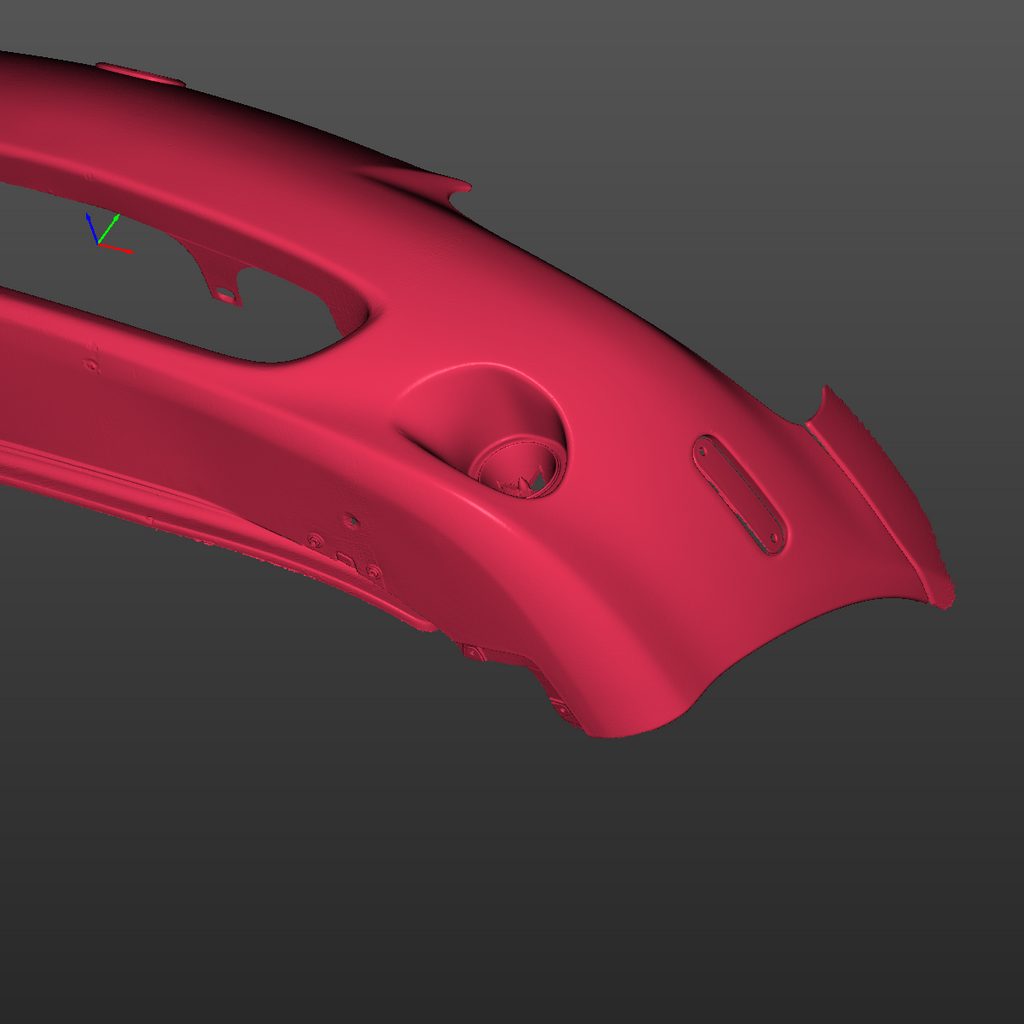 Mazda MX-5 Miata NB Front Bumper Assembly 3D Scan STL