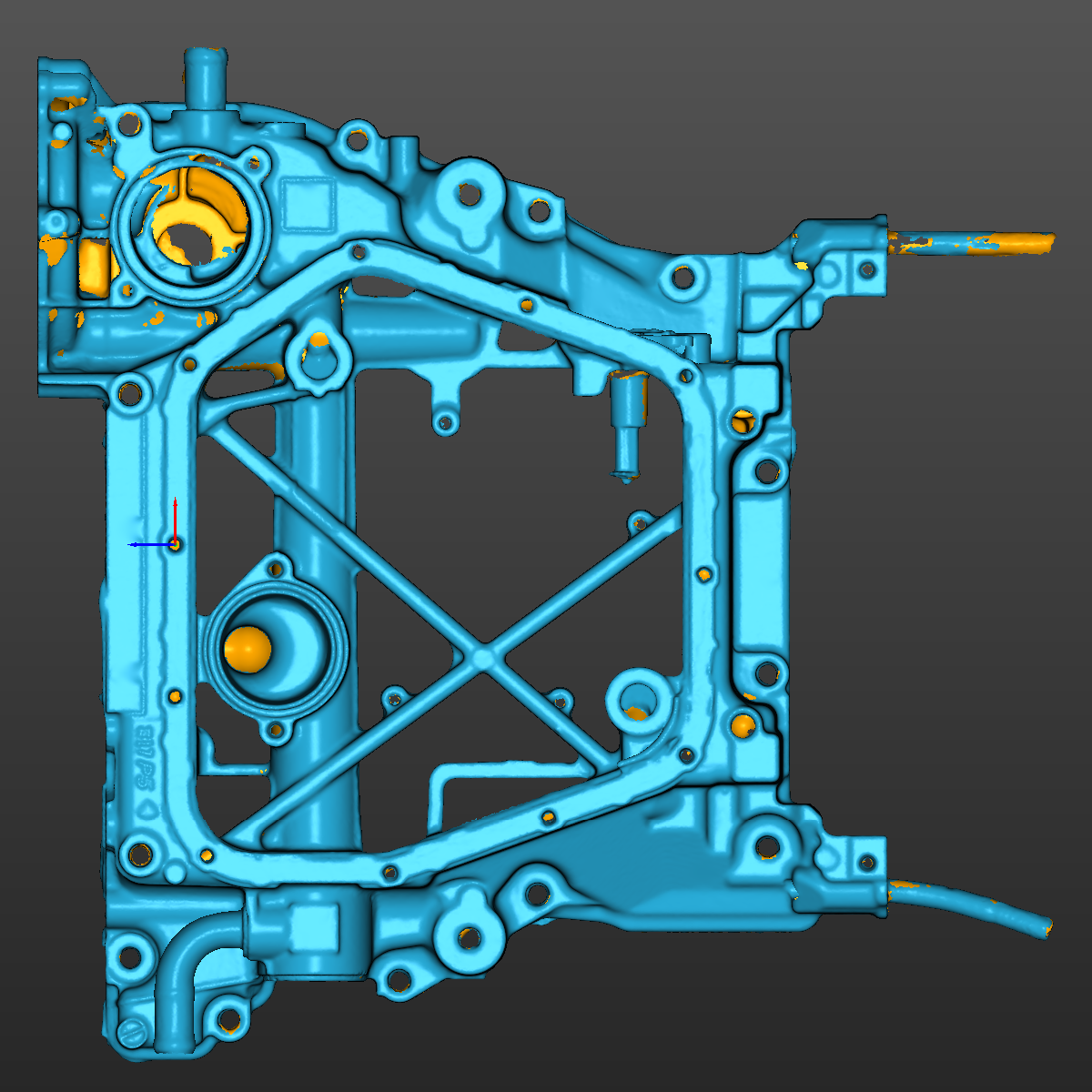 Subaru Forester(FB25) Oil Pan 3D Scan STL