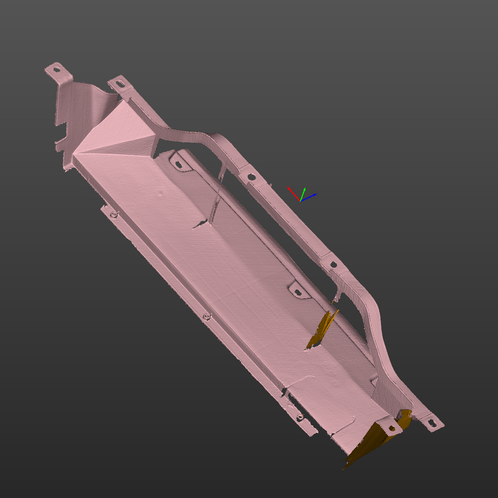 Mazda MX-5 Miata NB Front Bumper Assembly 3D Scan STL