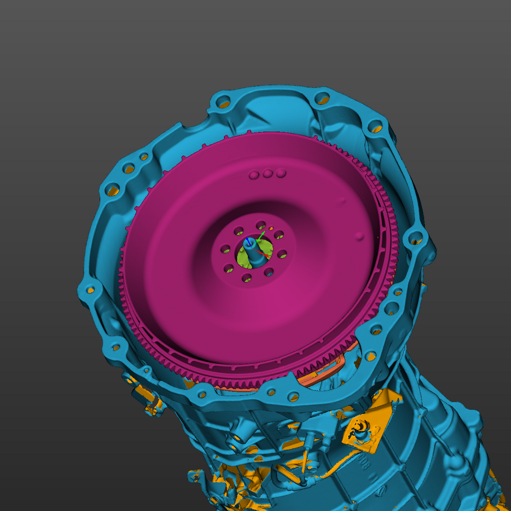 Nissan 370Z 6-speed manual transmission 3D Scan STL