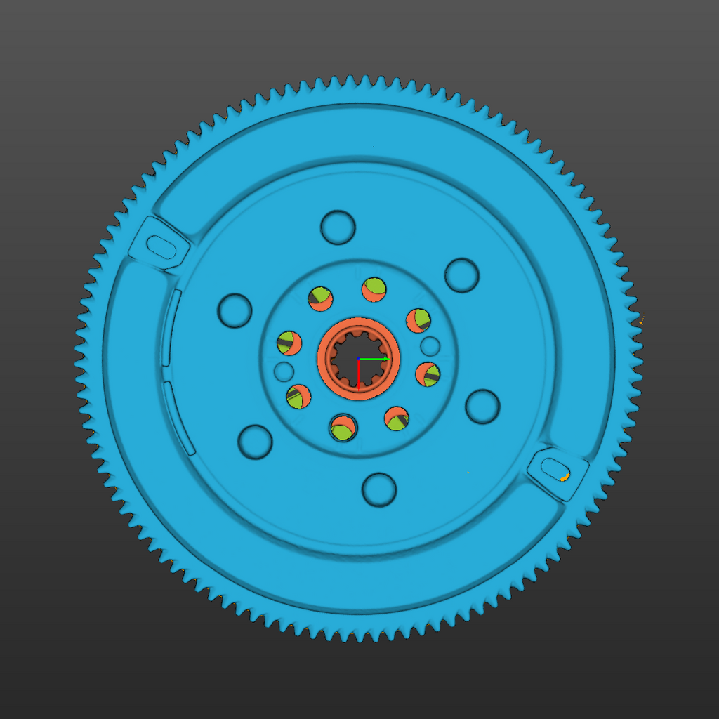 BMW E30(M42) clutch assembly 3D Scan STL