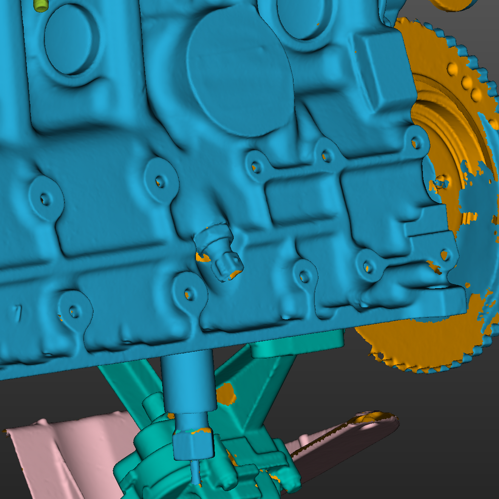 BMW E30 M20 engine 3D Scan STL