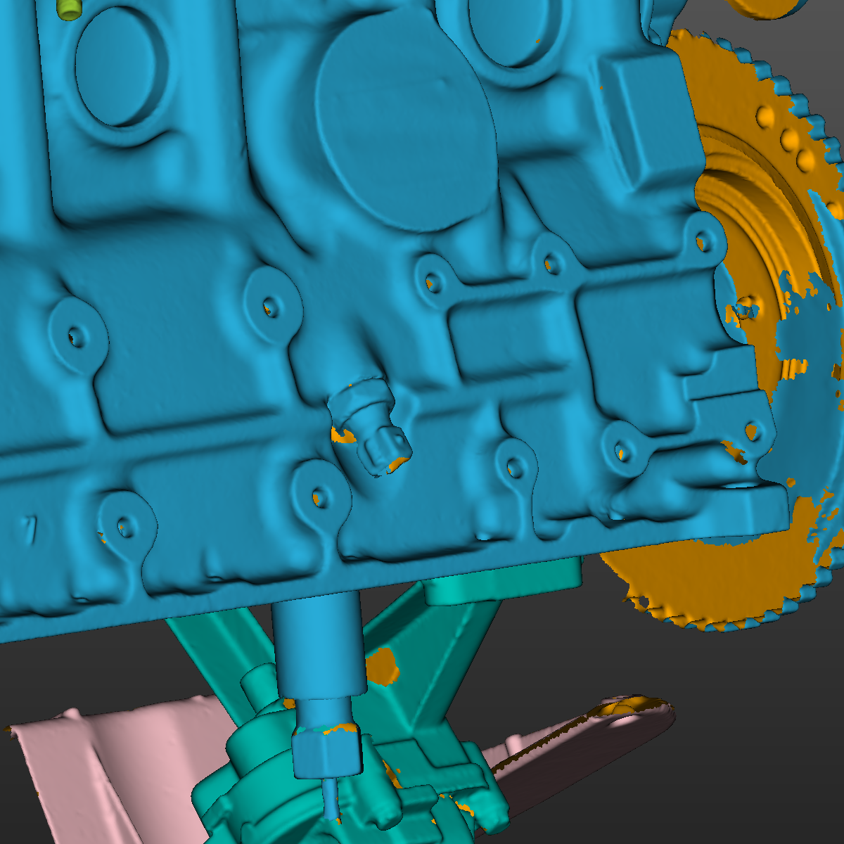 BMW E30 M20 engine 3D Scan STL