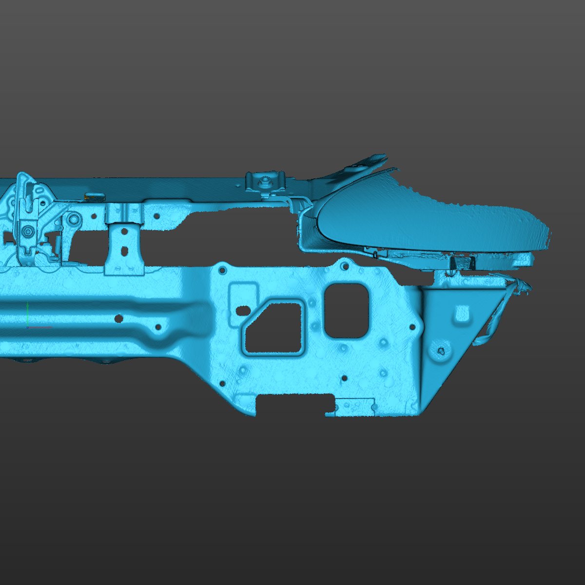 Mazda MX-5 Miata NB Front Bumper Assembly 3D Scan STL