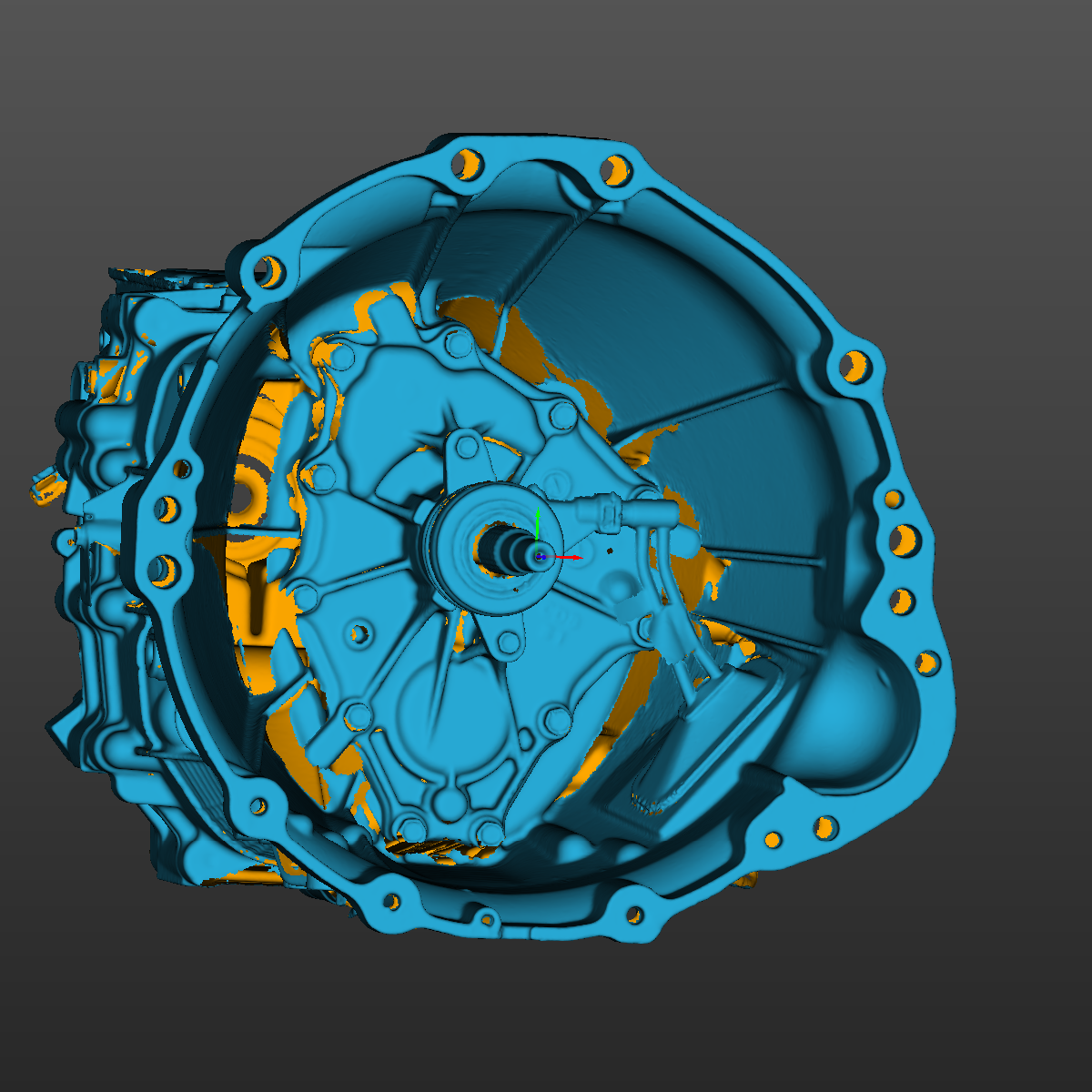 Nissan 370Z 6-speed manual transmission 3D Scan STL