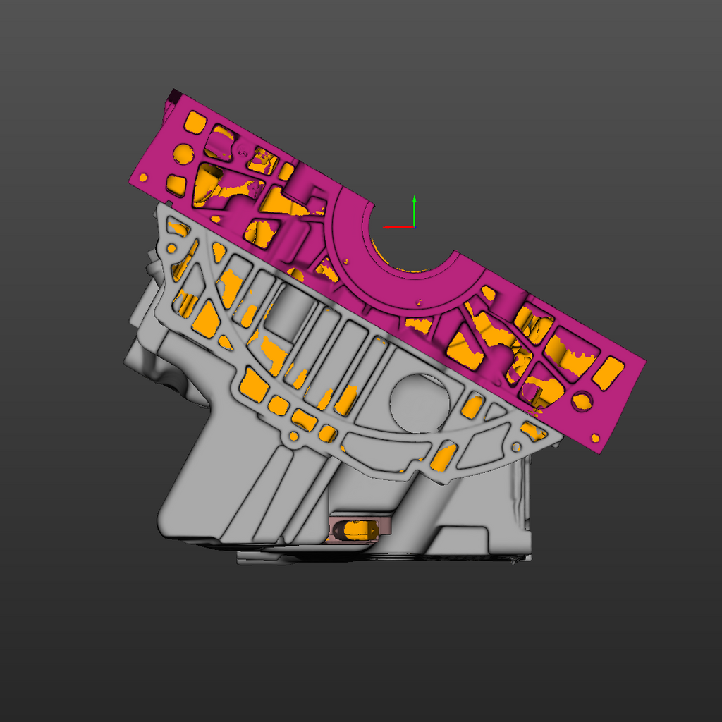 BMW E92 328xi (N52) AWD Oil pan 3D Scan STL