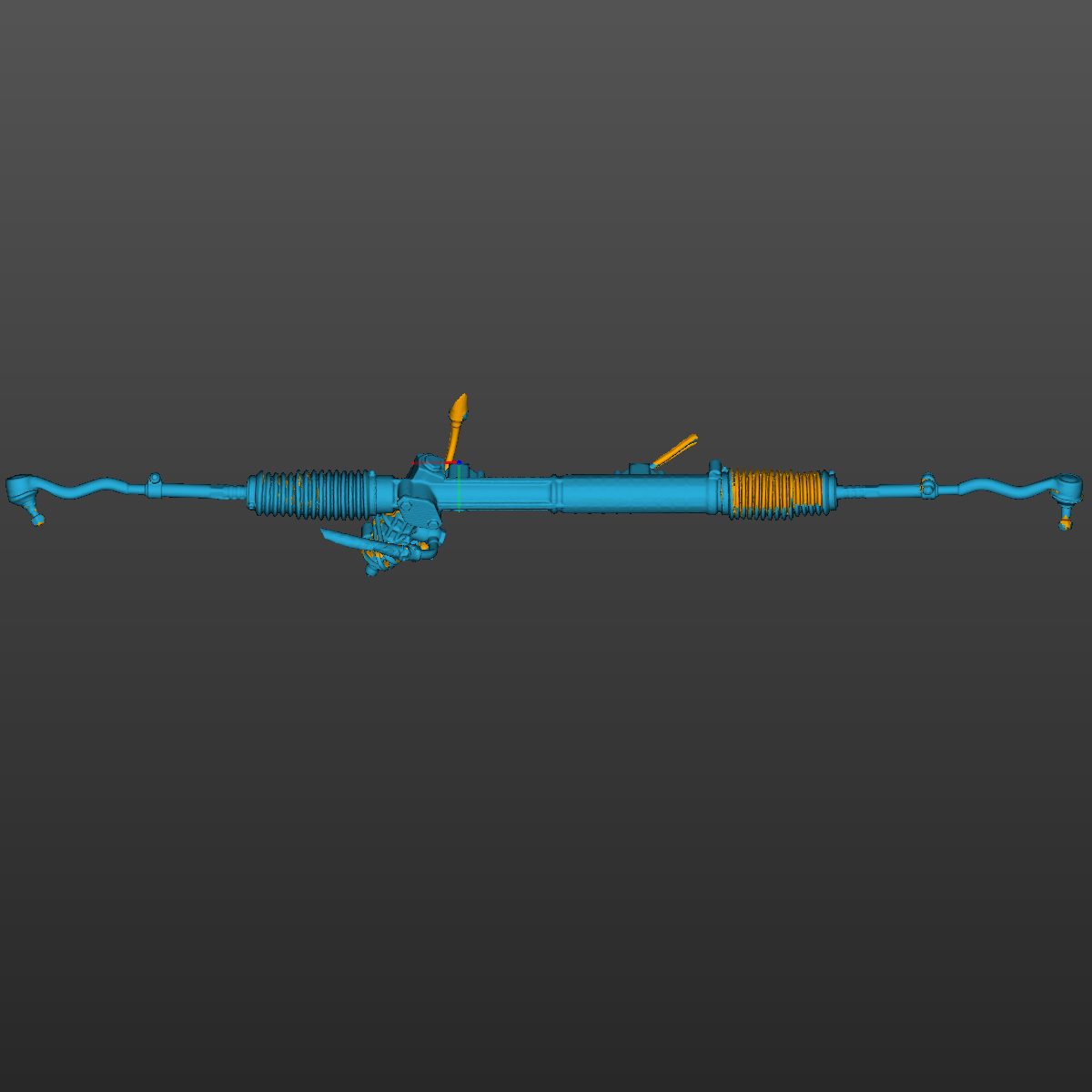BMW e30 Steering Rack 3D Scan STL