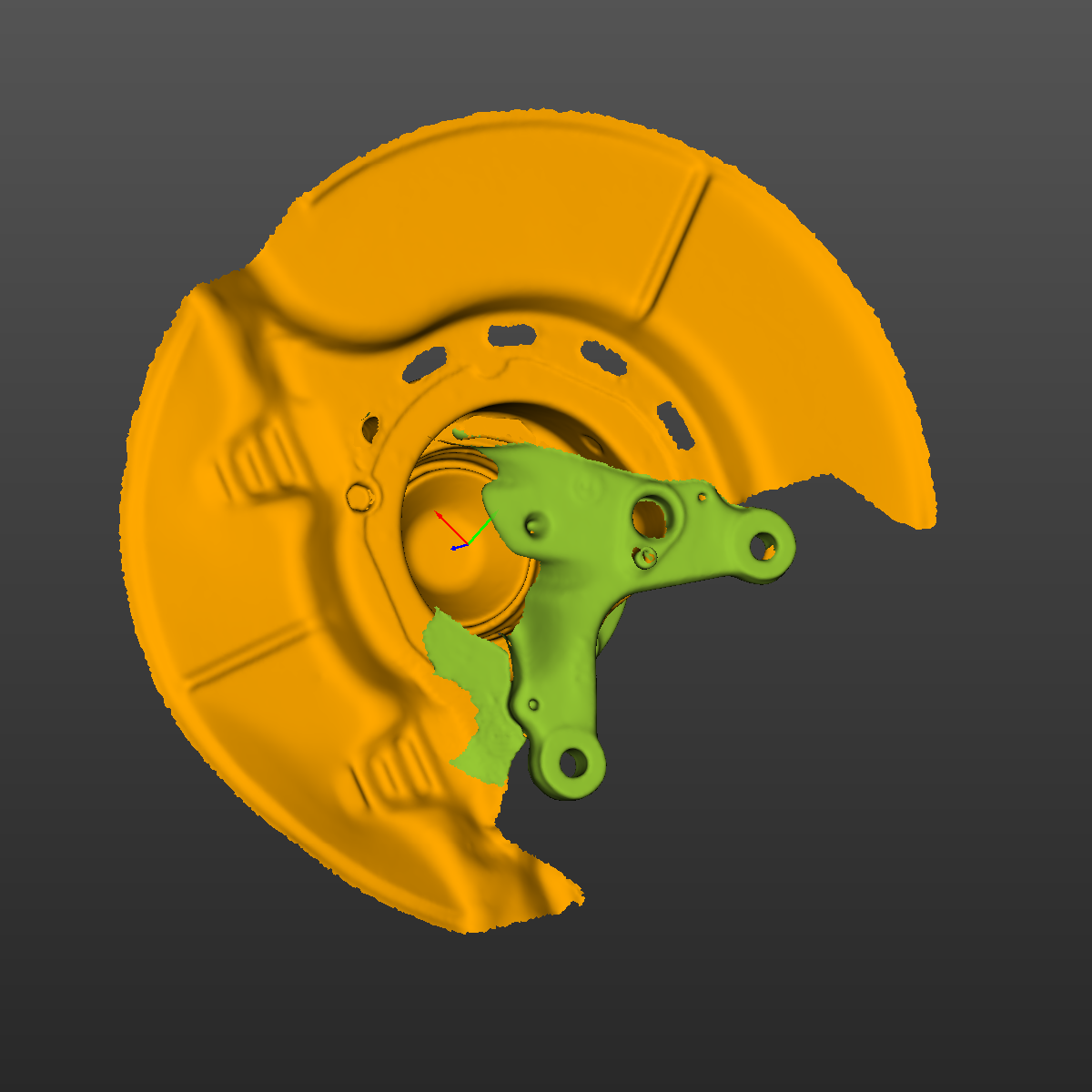 Bmw e30 M3 Front RH Knuckle 3D Scan STL