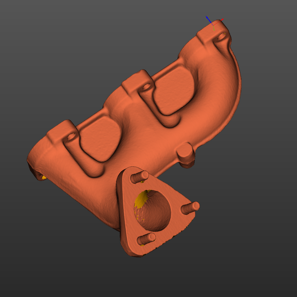 Bmw e30(M20) Exhaust Manifold 3D Scan STL