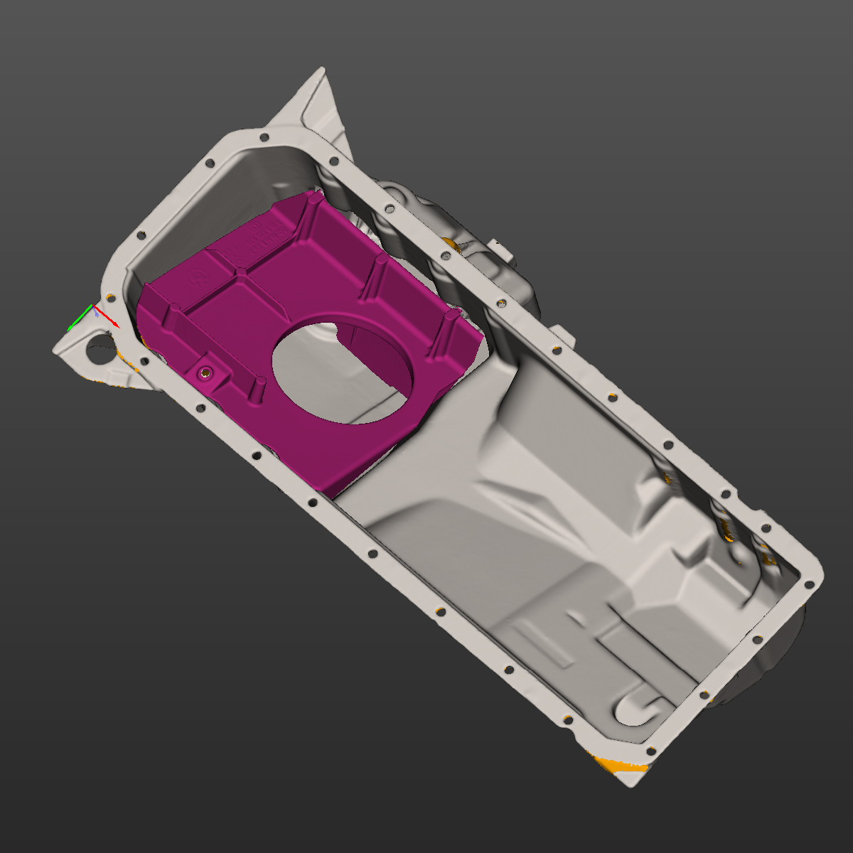 BMW E36(M50) Oil Pan 3D Scan STL