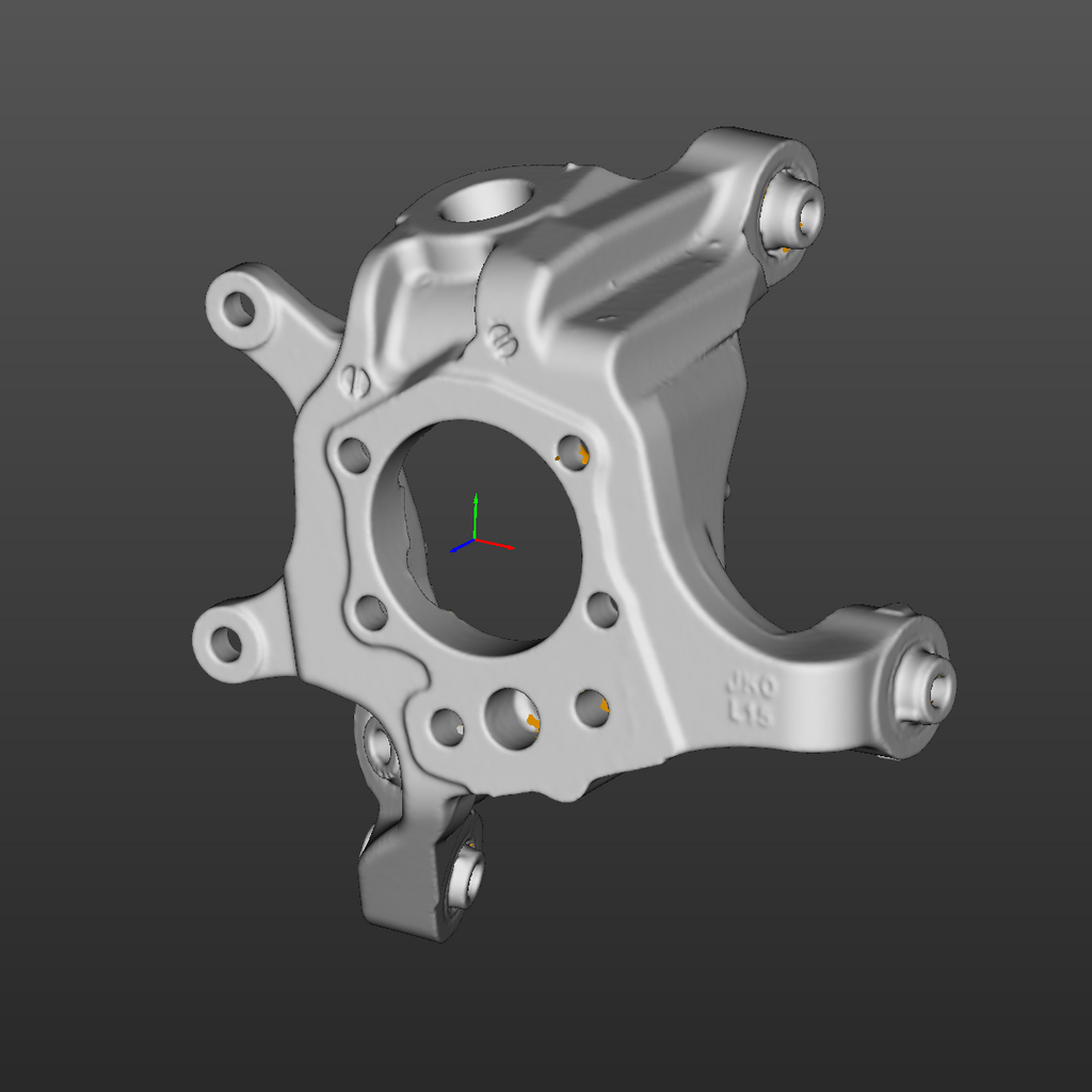 Nissan 370Z rear LH knuckle 3D Scan STL