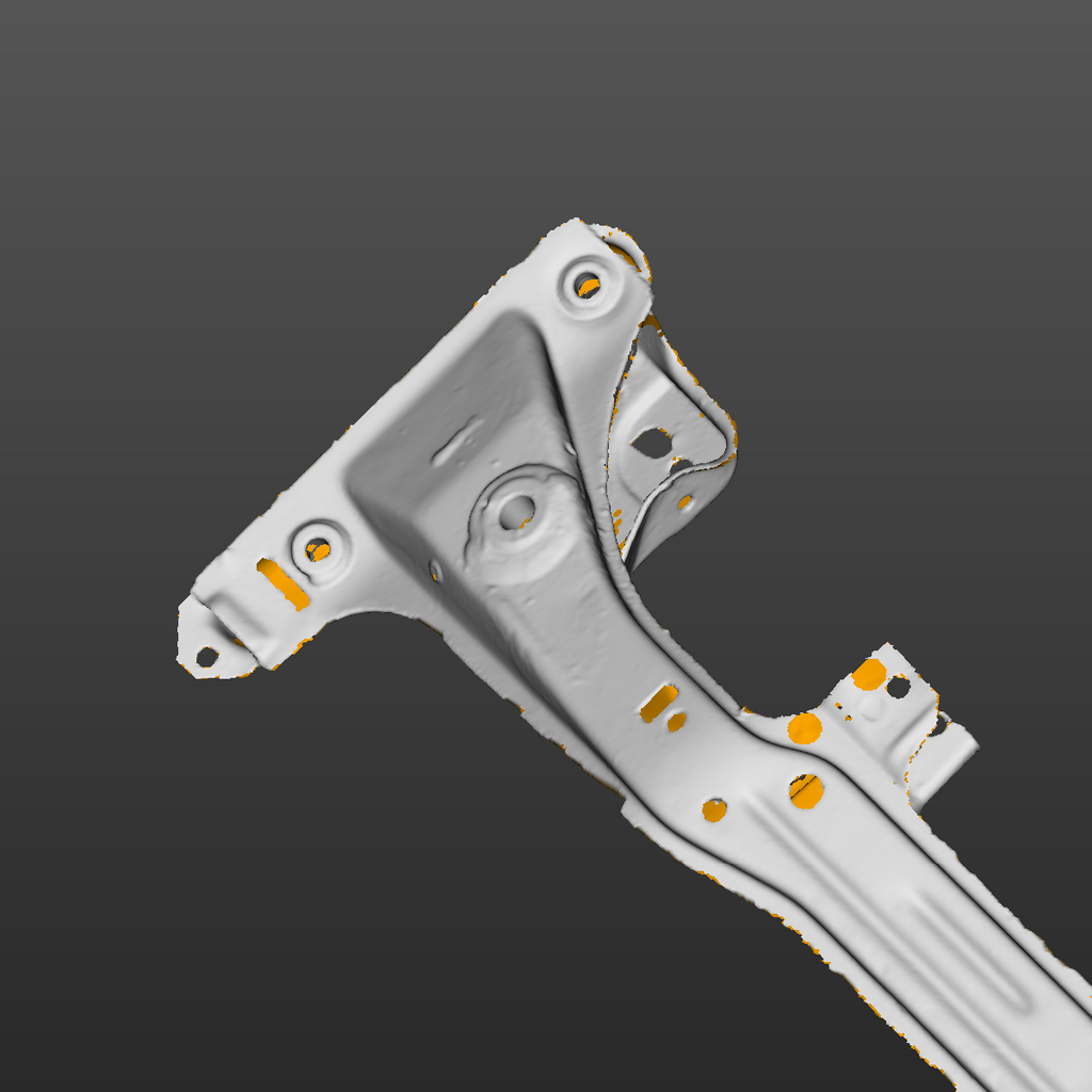 BMW E30 front subframe 3D Scan STL