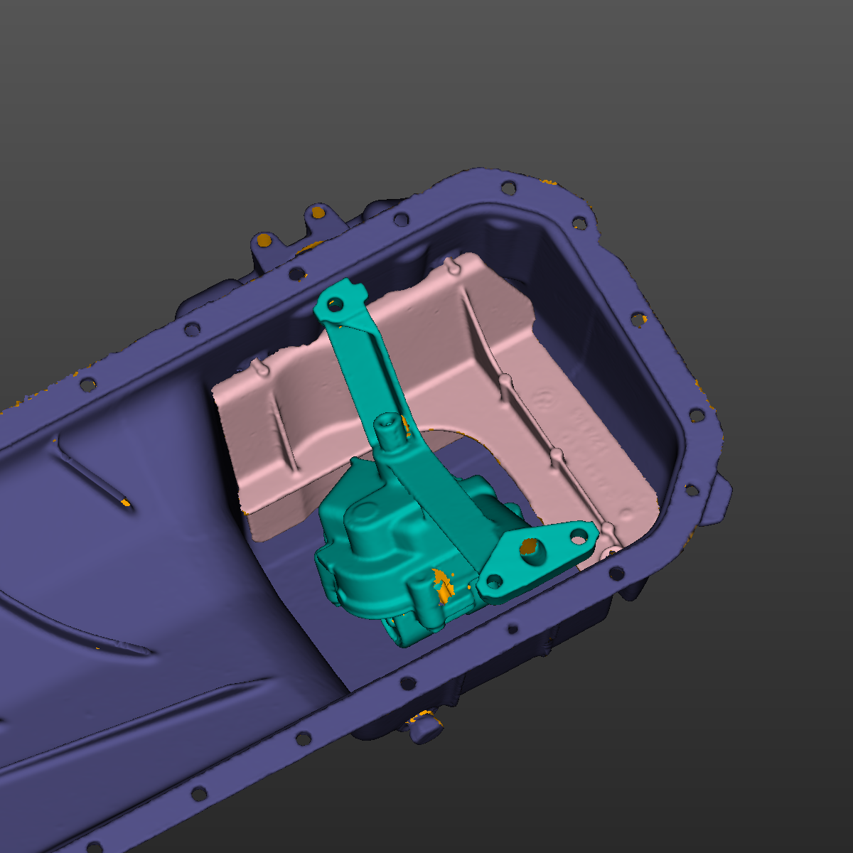 BMW E30 M20 engine 3D Scan STL