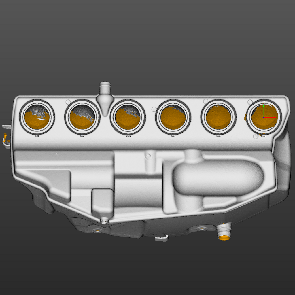 BMW E46 M3 S54 intake manifold 3D Scan STL