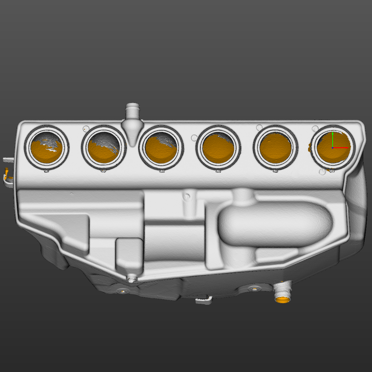 BMW E46 M3 S54 intake manifold 3D Scan STL