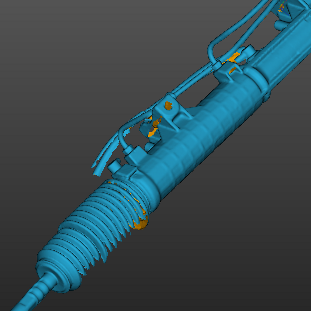 BMW e30 Steering Rack 3D Scan STL