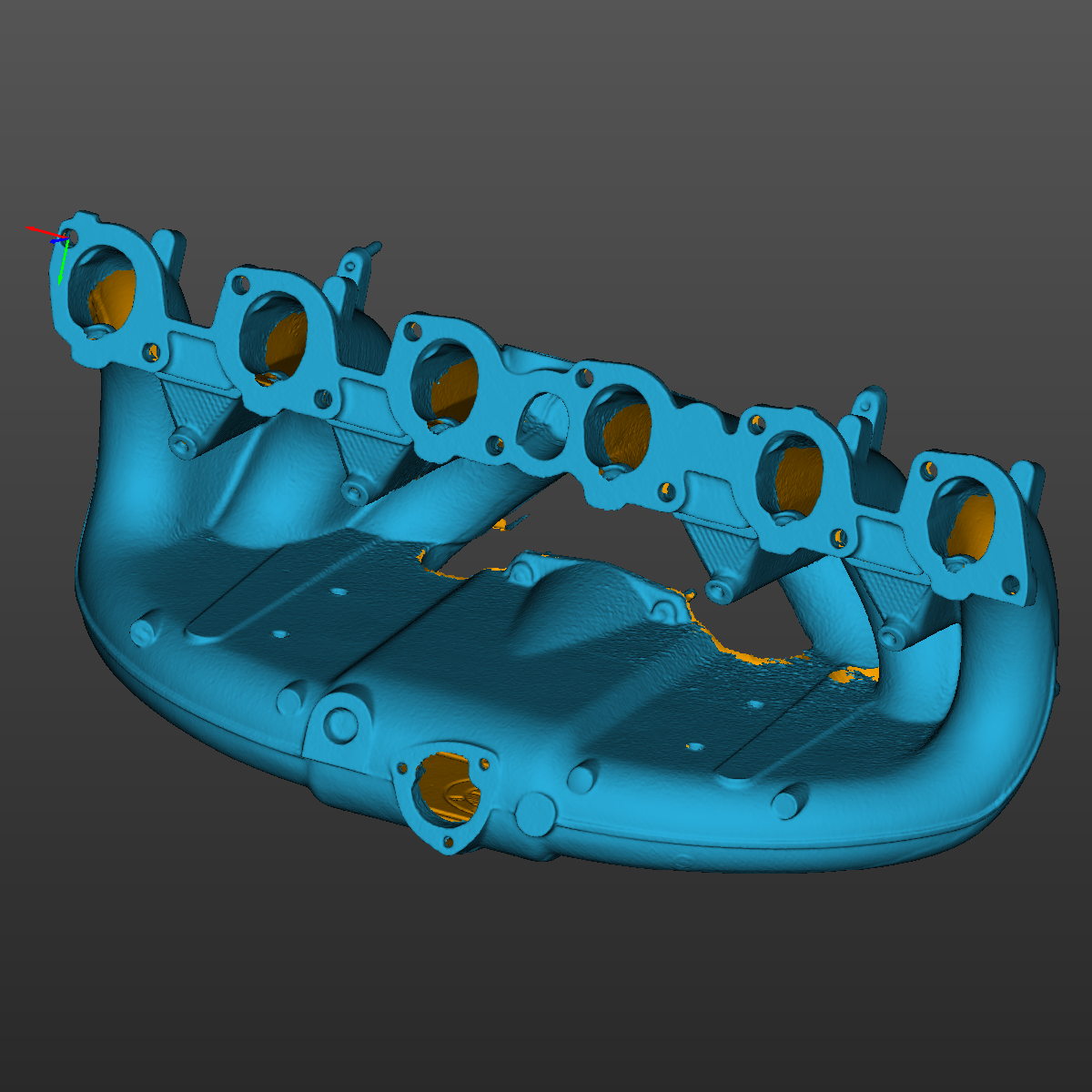 Bmw e30(M20) Intake manifold 3D Scan STL